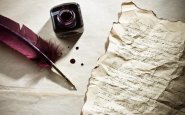 Sounds of writing quill