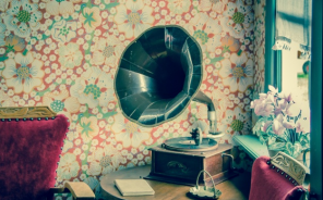 The sound of the gramophone