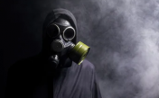 Gas mask sound effects